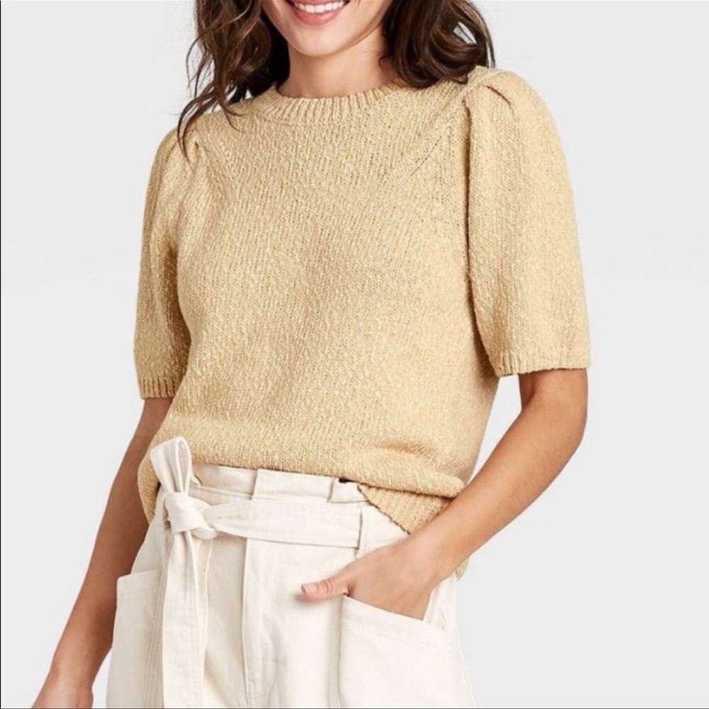 Universal Thred Cream Knit Sweater,